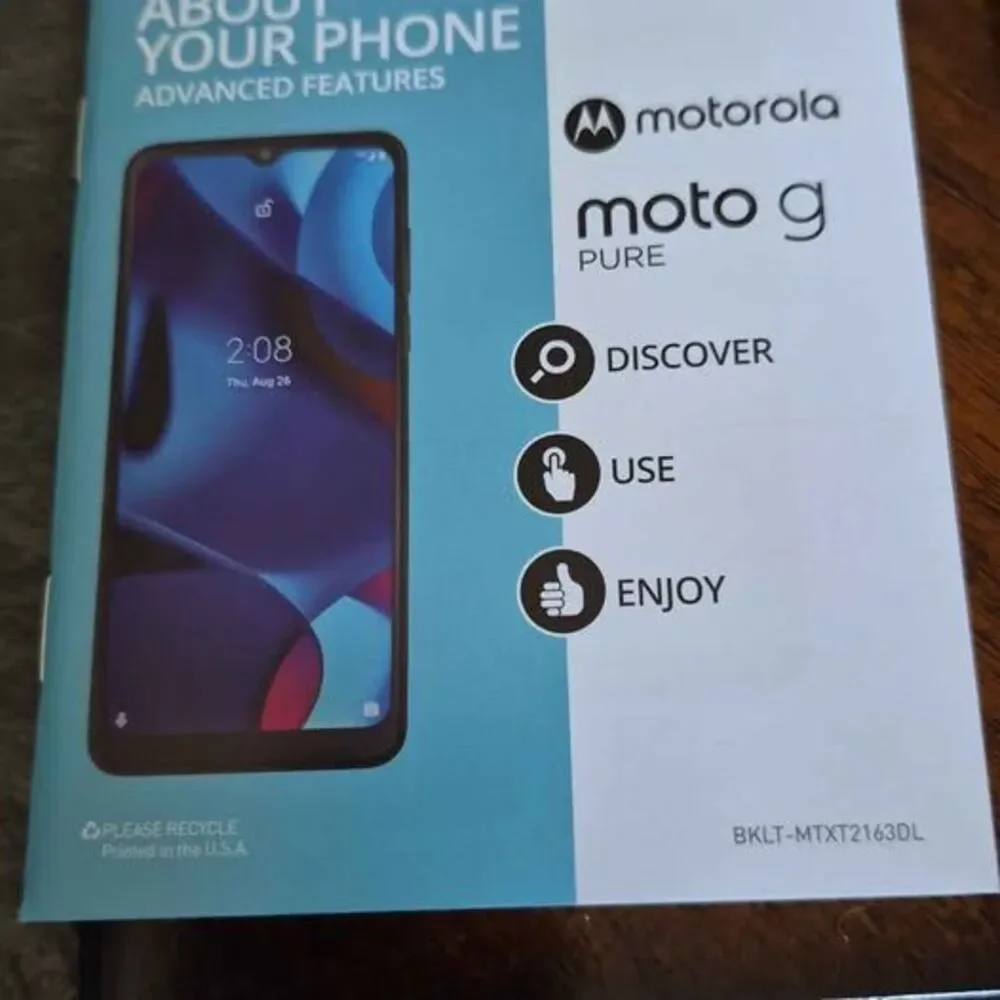 Motorola Moto G Pure Phone
